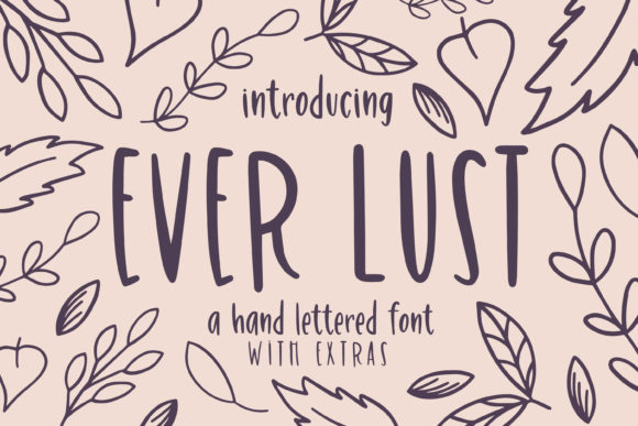 Ever Lust Font - Featured Image