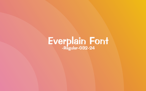 Everplain Font - Featured Image