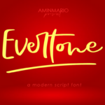 Evertone Font - Featured Image