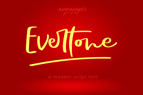 Evertone Font - Featured Image