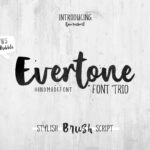 Evertone Font - Featured Image