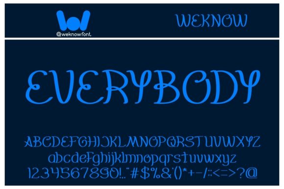 Everybody Font - Featured Image