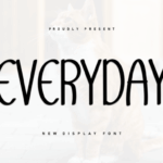 Everyday Font - Featured Image