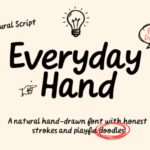 Everyday Hand Font - Featured Image