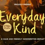 Everyday Kind Font - Featured Image