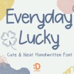 Everyday Lucky Font - Featured Image