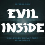 Evil Inside Font - Featured Image
