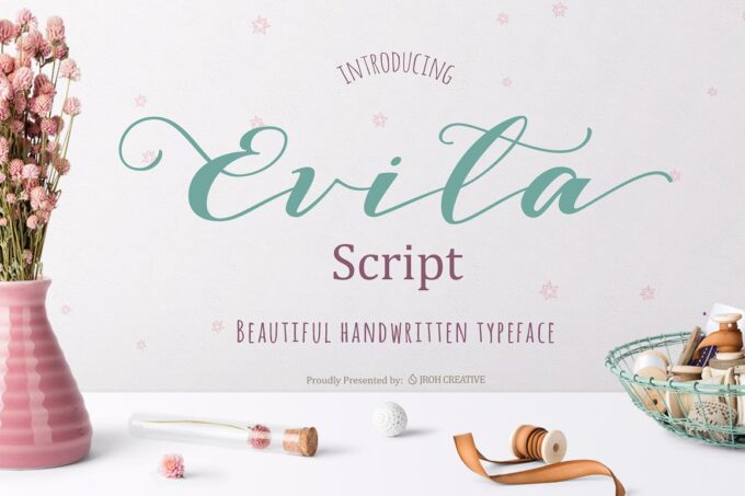 Evita Font - Featured Image