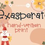 Exasperate Font - Featured Image
