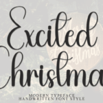 Excited Christmas Font - Featured Image