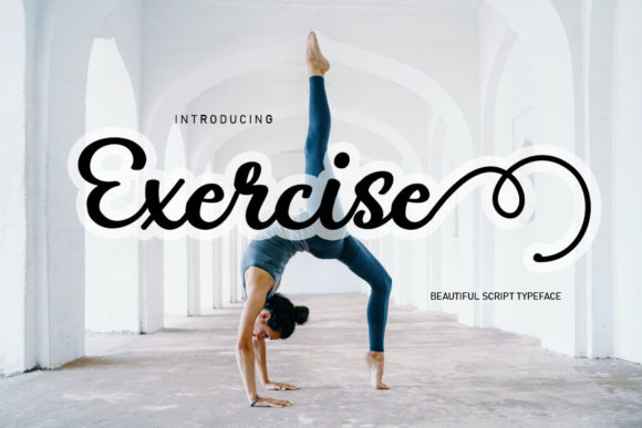 Exercise Font - Featured Image