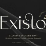 Existo Font - Featured Image