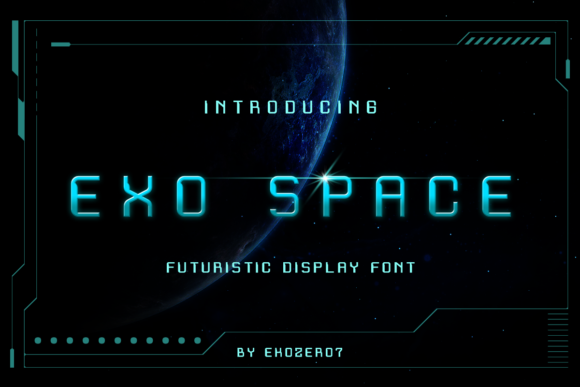 Exo Space Font - Featured Image
