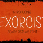 Exorcist Font - Featured Image