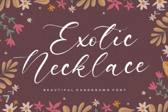 Exotic Necklace Font - Featured Image