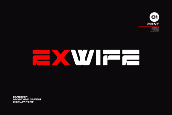 Exwife Font - Featured Image