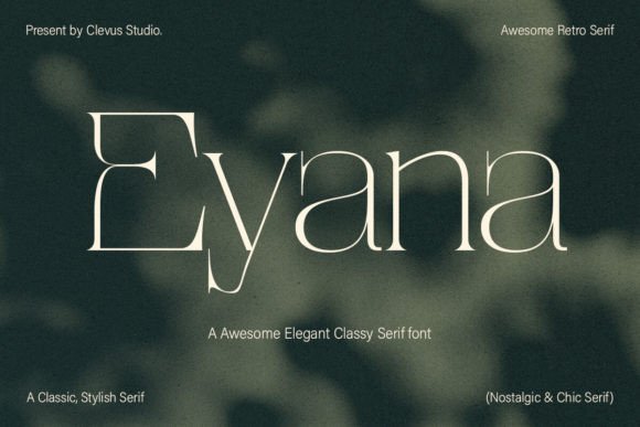 Eyana Font - Featured Image