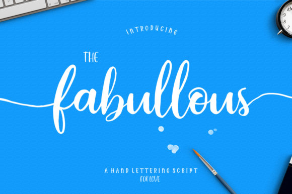 Fabullous Script Font - Featured Image