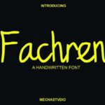 Fachren Font - Featured Image