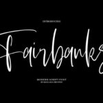 Fairbanks Font - Featured Image