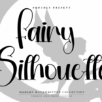 Fairy Silhouette Font - Featured Image