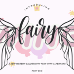 Fairy Wing Font - Featured Image