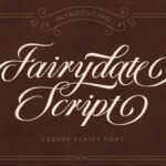 Fairydate Font - Featured Image