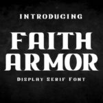 Faith Armor Font - Featured Image