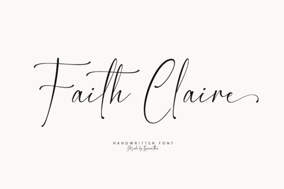 Faith Claire Font - Featured Image