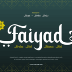 Faiyad Font - Featured Image