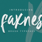 Faknes Font - Featured Image
