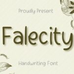 Falecity Font - Featured Image