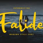 Falide Font - Featured Image