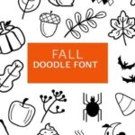 Fall Doodle Font - Featured Image