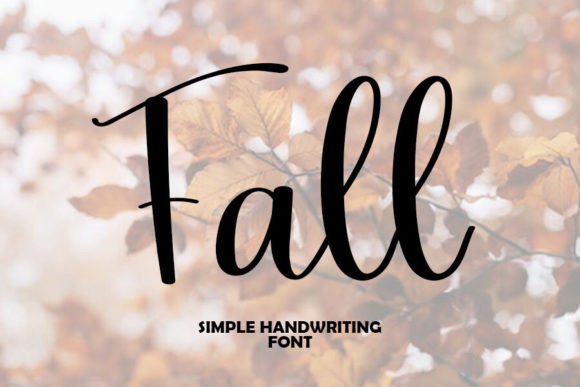 Fall Font - Featured Image