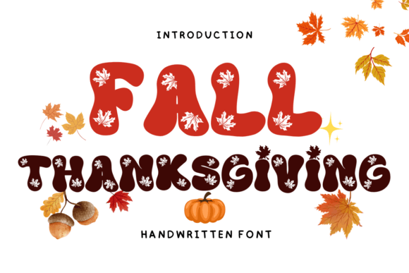 Fall Thanksgiving Font - Featured Image