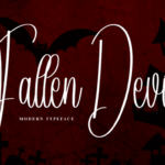 Fallen Devil Font - Featured Image