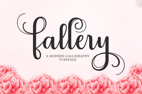 Fallery Script Font - Featured Image