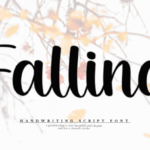 Falling Font - Featured Image