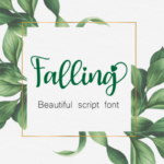 Falling Font - Featured Image