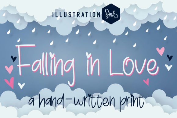 Falling in Love Font - Featured Image