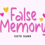 False Memory Font - Featured Image