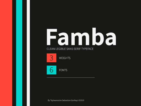 Famba Font - Featured Image