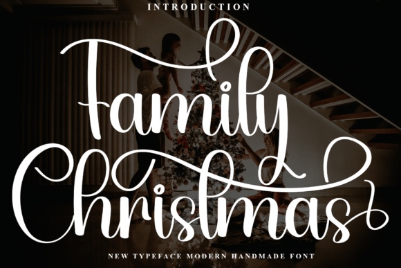 Family Christmas Font - Featured Image
