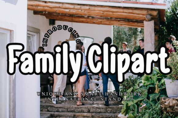 Family Clipart Font - Featured Image