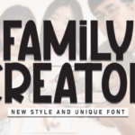 Family Creator Font - Featured Image