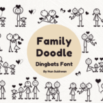 Family Doodle Font - Featured Image