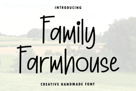 Family Farmhouse Font - Featured Image