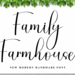 Family Farmhouse Font - Featured Image