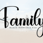 Family Font - Featured Image